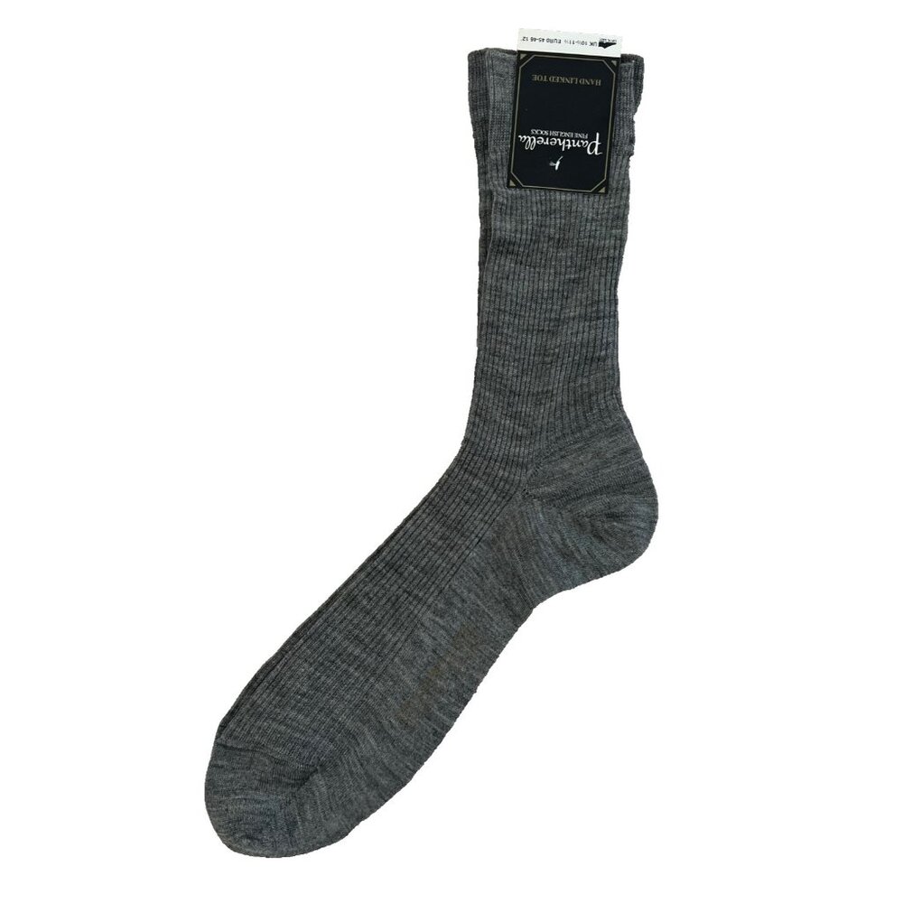 Pantherella Long Rib Socks Grey